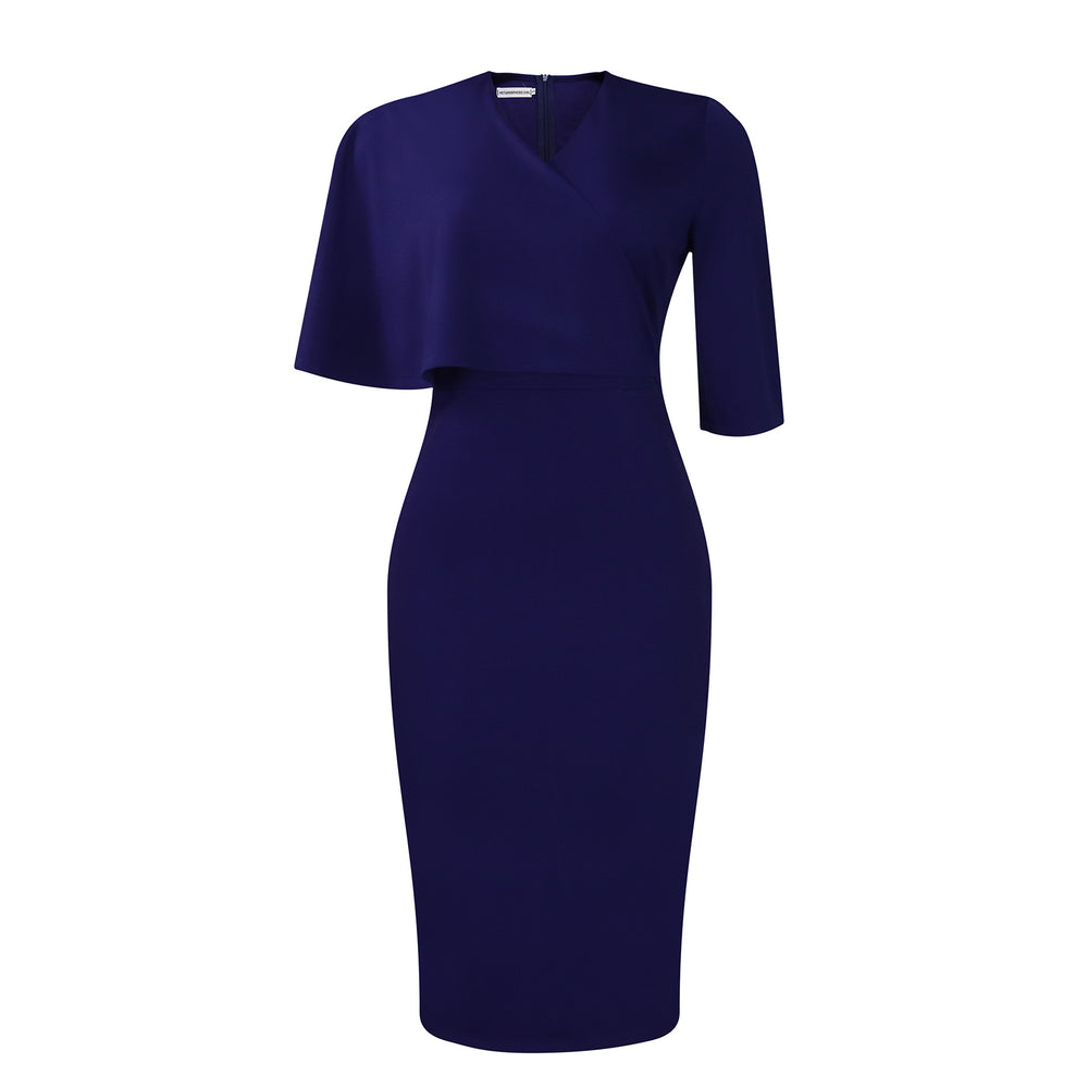 D480 independent station export women's clothing new arrivalelegant pure color hip-covering professional pencil skirt african dress