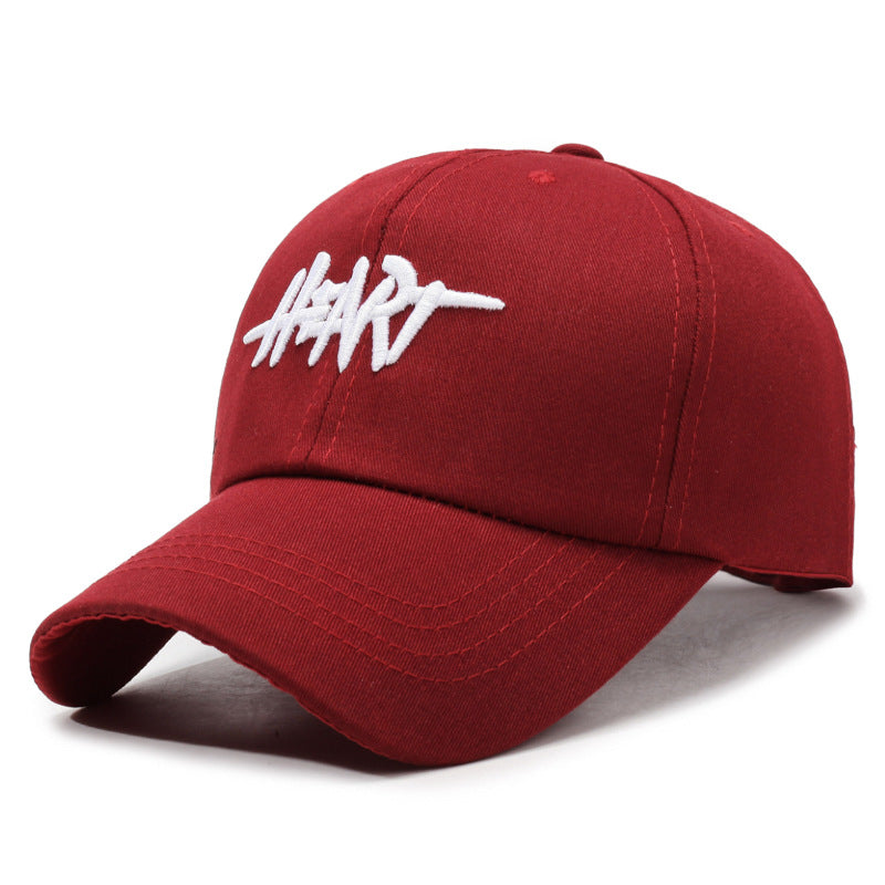 25 New Spring, Autumn and Summer Versatile High-Quality Baseball Cap Female Korean Edition Face Small Shade Embroidered Cap Male