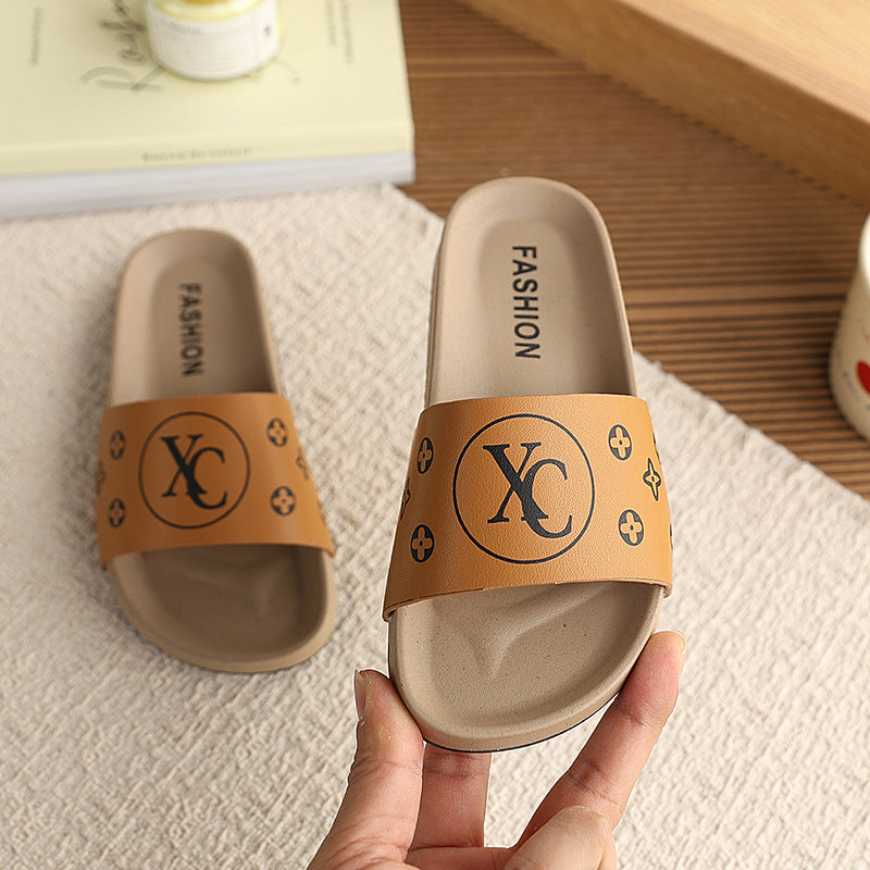 Vancahao kids' indoor anti-slip sandals -  summer new collection - casual shoes for girls - stylish outdoor flip-flops