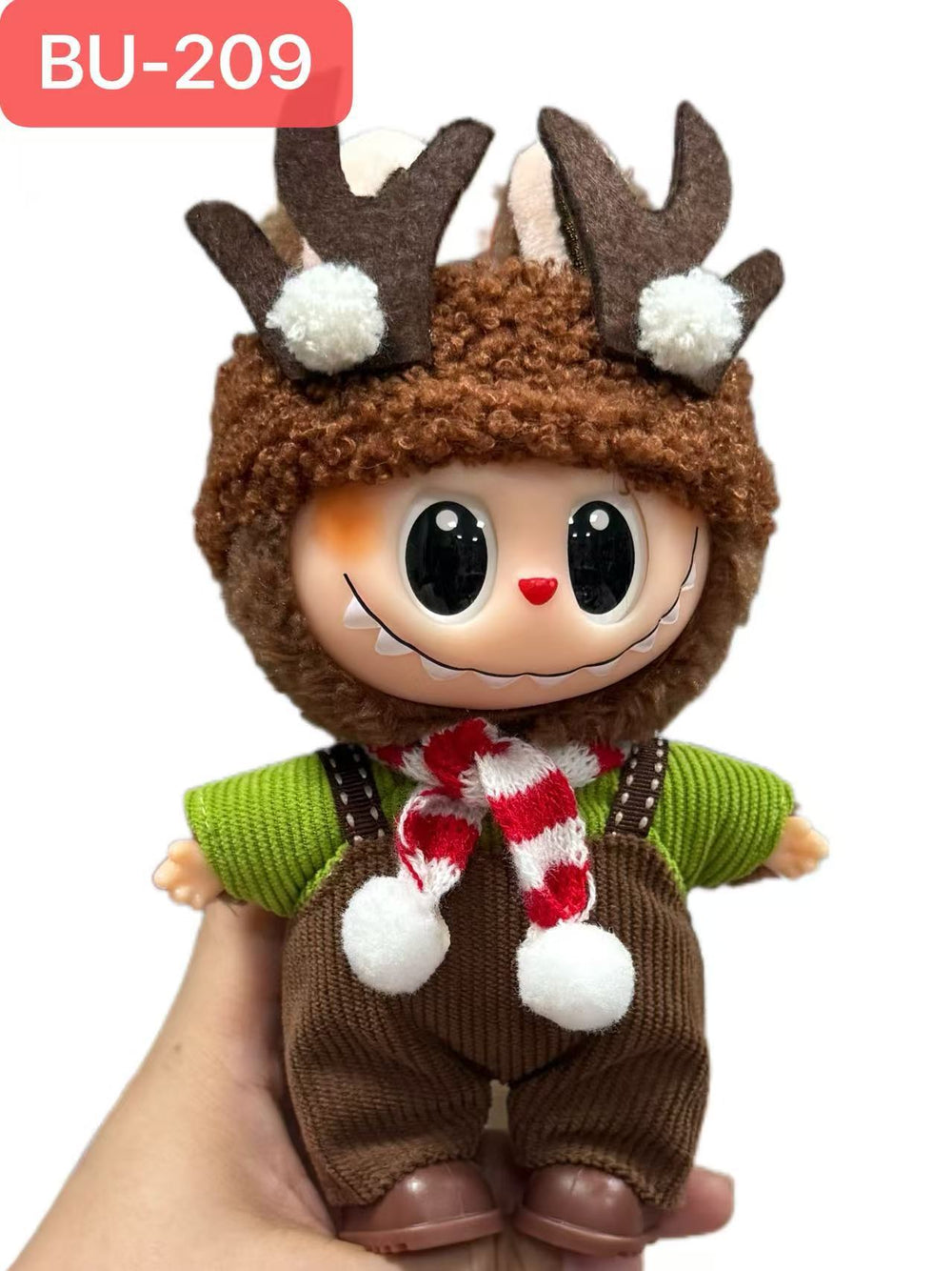 Only clothes labubu baby clothes labubu clothes 17cm first, second and third generation stuffed doll dress up sports suit