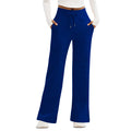 cross-border new women's lightweight wide-leg pants - high-waisted, casual, solid color, flowy trousers