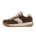2026 fall/winter new women's chocolate chunky sole bread shoes - breathable, soft sole, height increasing, designer brown casual sneakers