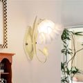 Butterfly lantern wall lamp - french retro style - living room, bedroom, bedside wall sconce - exquisite lacquered iron art