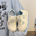 Girls' athletic shoes - versatile casual sneakers for autumn, soft sole, big & tall sizes, new  kids' skate shoes for little girls