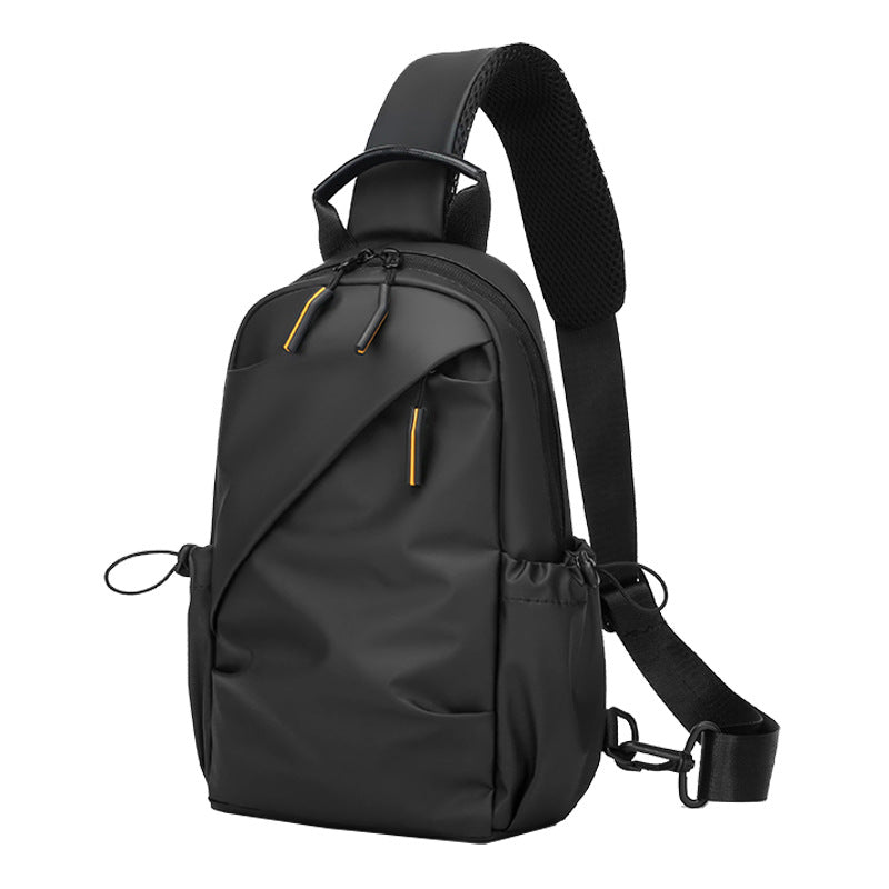 Cross-border new breast bag simple trendy cool wear-resistant shoulder bag leisure travel portable commuter messenger bag large capacity