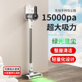 Foldable cordless long-handle roller brush vacuum cleaner - all-in-one sweeping, suction, and mopping system for home use - powerful handheld vacuum for carpets and floors