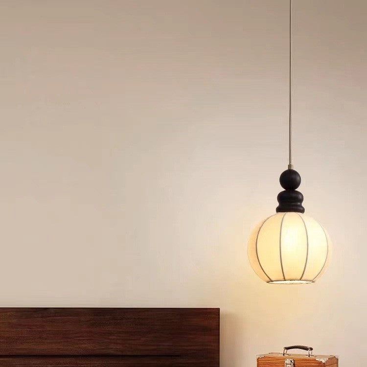 All-copper French retro Nanyang style bedroom bedside medieval cream restaurant dining table bar lighting fabric small chandelier