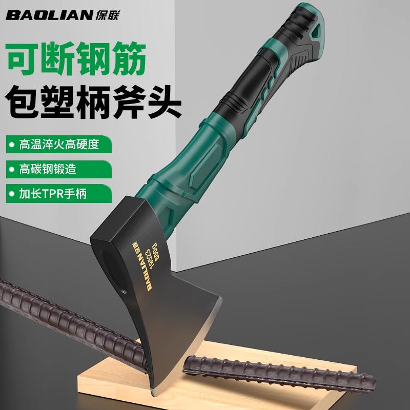 Baolian ax wood splitting artifact woodworking ax outdoor camping tree cutting lumber for home chopping bones hand ax mountain ax