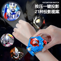 Transforming kids' electronic watch toy - student projector cartoon transformation - manwei transformation robot for boys