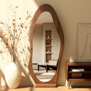 Used full-length mirror for home wall-mounted classic large mirror floor mirror wall-mounted classy dressing mirror bedroom fitting mirror