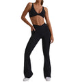 Intimatessuit sports suspender bra high waist hip lifting fitness pants yoga clothes