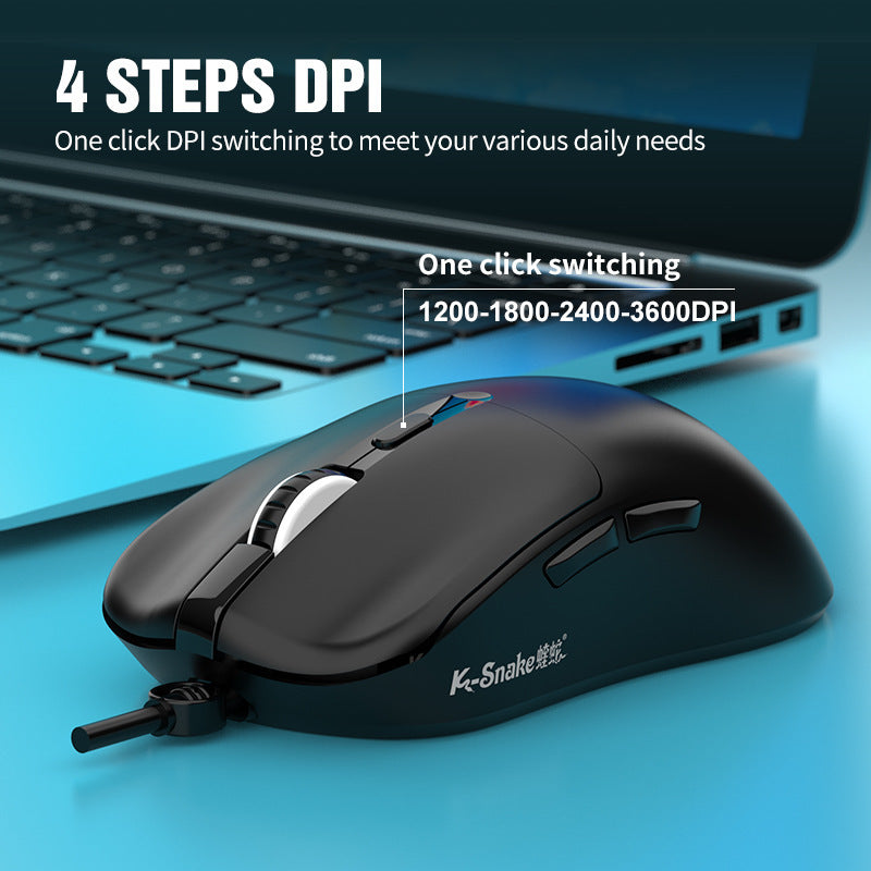 Viper m3 wired optical mouse - gaming, office, desktop, laptop, home, business, usb mouse