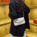 European and american fashion underarm bag - minimalist chic, compact square bag, elegant women's bag, versatile shoulder bag, crossbody bag