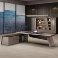 Painted office manager desk and chair combination accessible luxuryclassy executive desk president table casual modern manager table
