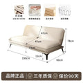 Cloud foldable sofa bed all-in-one dual-purpose small apartment living room straight sofa bedroom sleeper and recliner fabric sofa