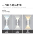 New arrival smart human body sensor light colorful rechargeable sensor wall light hill night light double cat eye atmosphere light spotlight