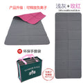 Foldable yoga mat pvc fitness nap mat anti-slip thickened portable cross-border