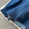 French hepburn style denim dress for women summer waist slimming lookelegantniche stylesense of design unique long skirt