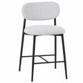 Minimalist bar stool, stain-resistant bar chair, corrosion-resistant iron art home bar stool, light luxury minimalist modern commercial bar stool