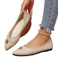Exportplus sizeflatsflats women's pointed toe  new arrivalretro soft bottom fairy style easiest for match soft bottom beanie shoes