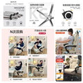 Computer chair - ergonomic home office chair for gaming, esports, dorm, and office use - backrest chair for women's bedroom