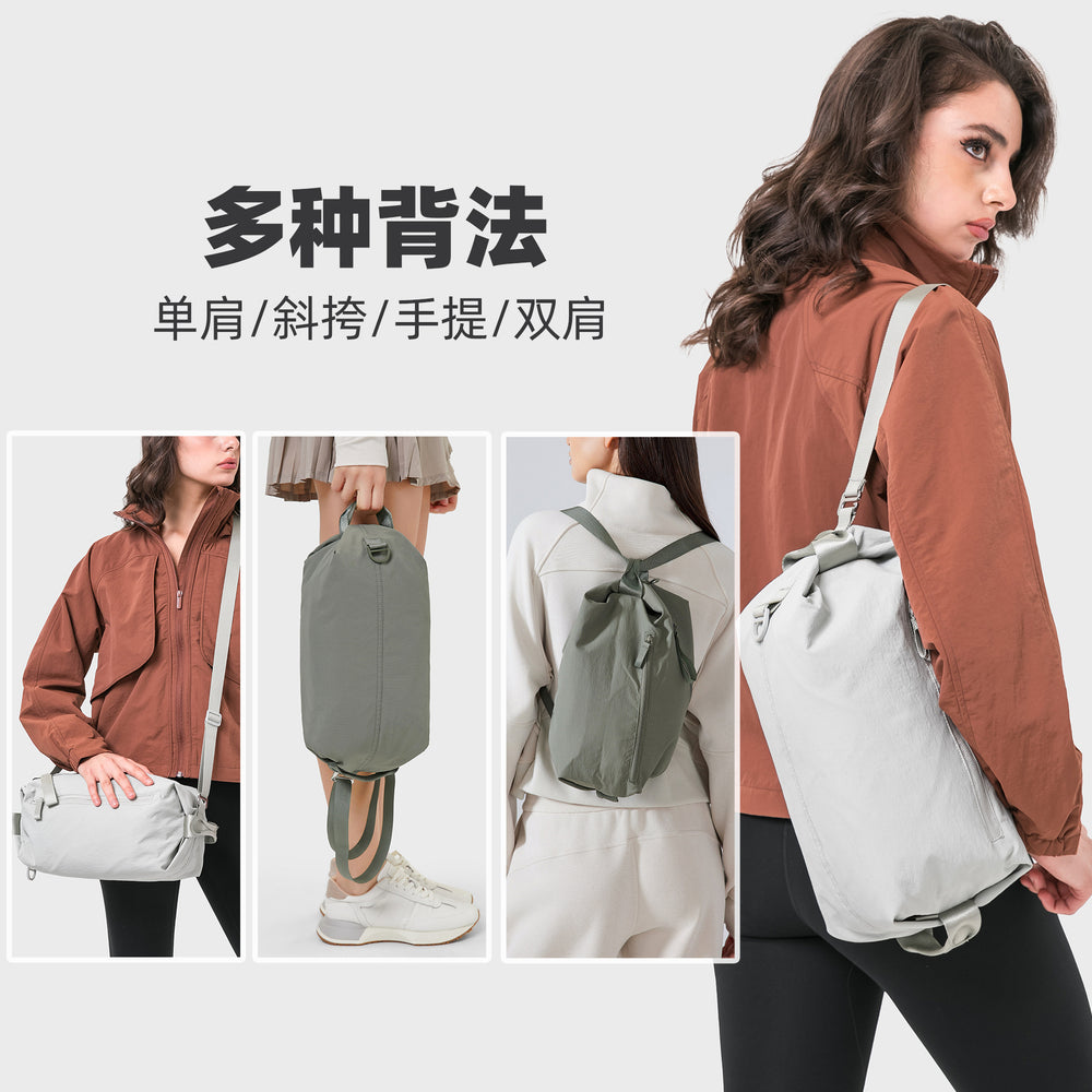 Influencer-approved sbs zipper water-resistant women's multifunctional adjustable backpack for outdoor cycling - daw038