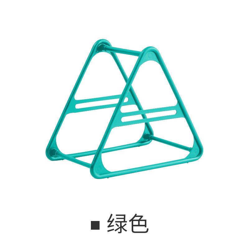 Space-saving desktop, rack for drying rack clip, hanger storage artifact balcony, no punching, household finishing rack