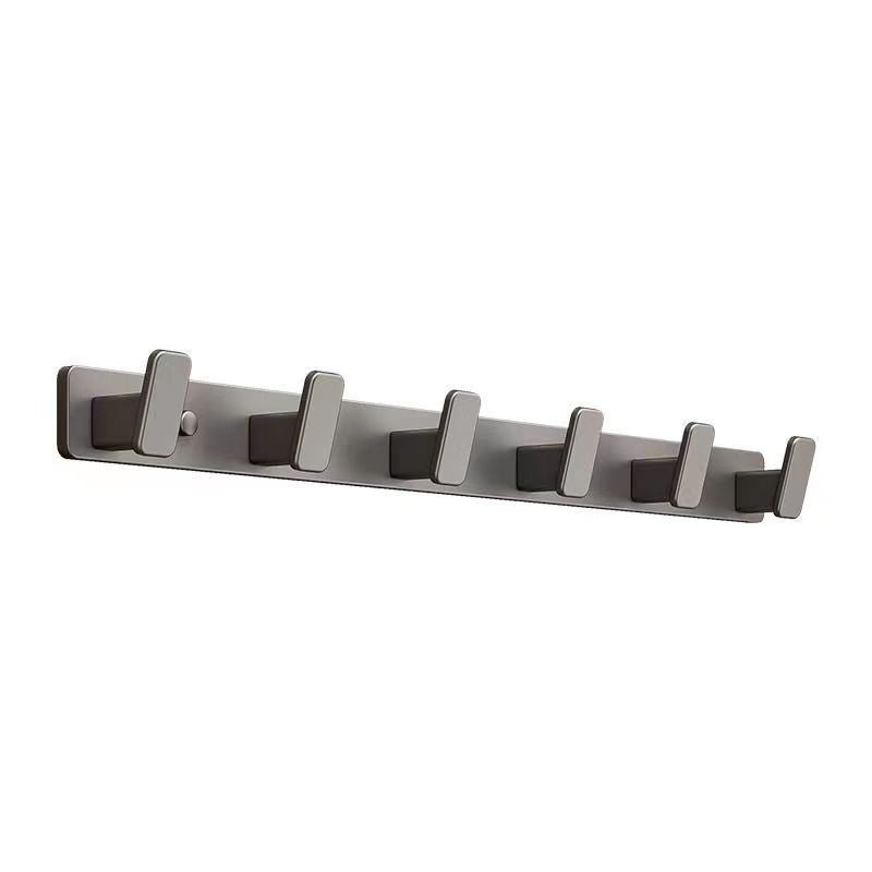 No punching hook, clothes hook, door back, entrance wall hanging row hook, bathroom door back sticky hook, storage space aluminum