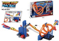 310cm pull-back racing car rotating track (with airplane & elevator)