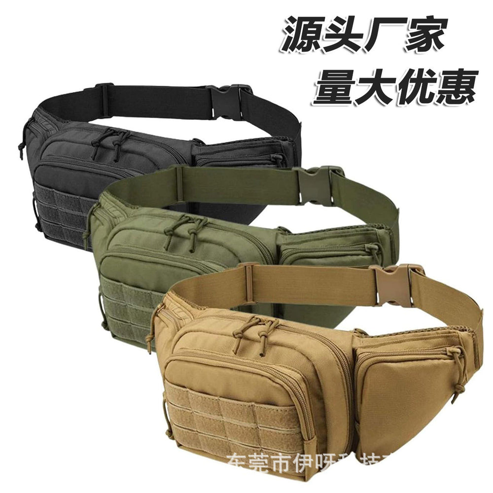 hot-selling multifunctional tactical waist bag - outdoor cycling storage pouch, portable concealed waist pack, gun holster accessory bag