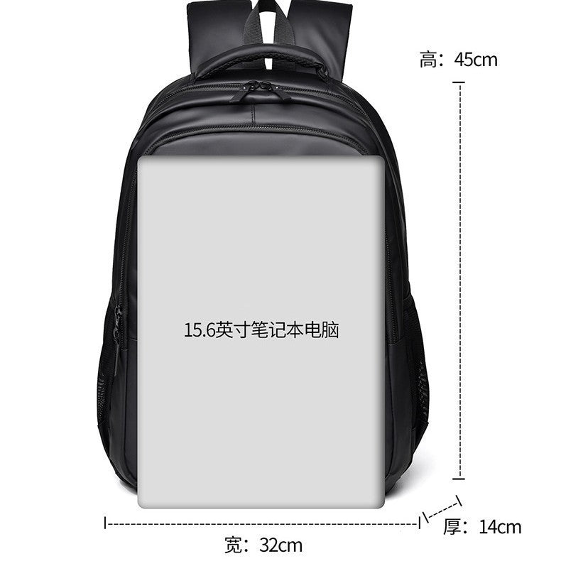 Cross-border new lightweight men's fashion backpack leisure travel backpack business waterproof computer bag gift wholesale