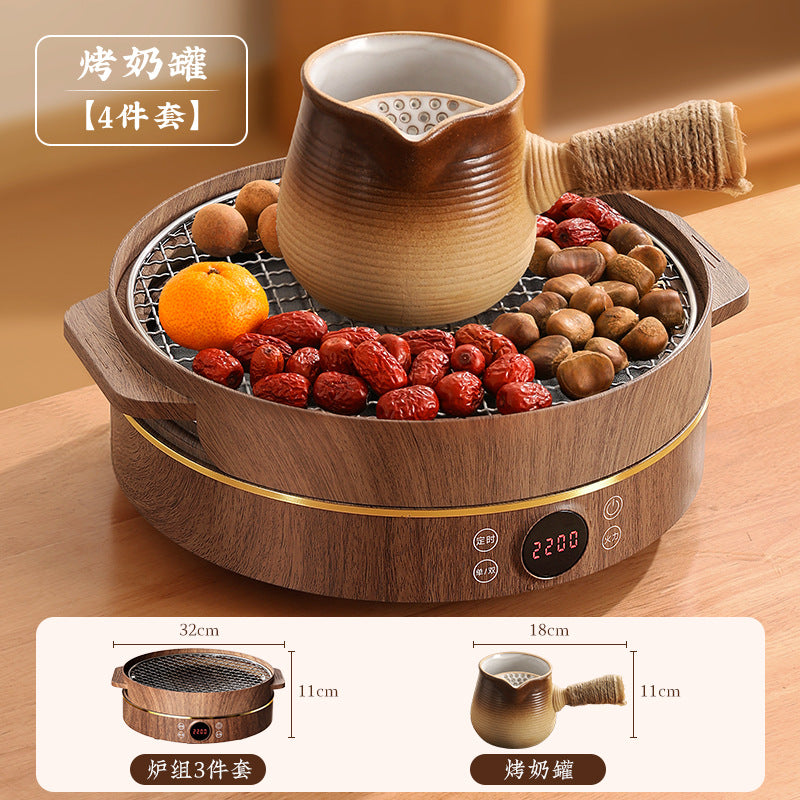 Stove tea making suitfor home glass teapot tea set suit electric ceramic stove indoor tea making multi-functional appliance