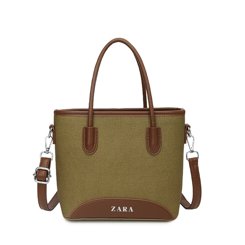 Retro commuting quality satchel bag 2025 new work commuting shoulder underarm bag casual bag elegant tote bag