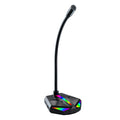 Gaming live streaming microphone desktop laptop usb interface sound card wired condenser mic computer microphone