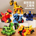 Dinosaur transforming toy - kids' collision car - boy's birthday gift - tyrannosaurus rex robot - ages 3-6
