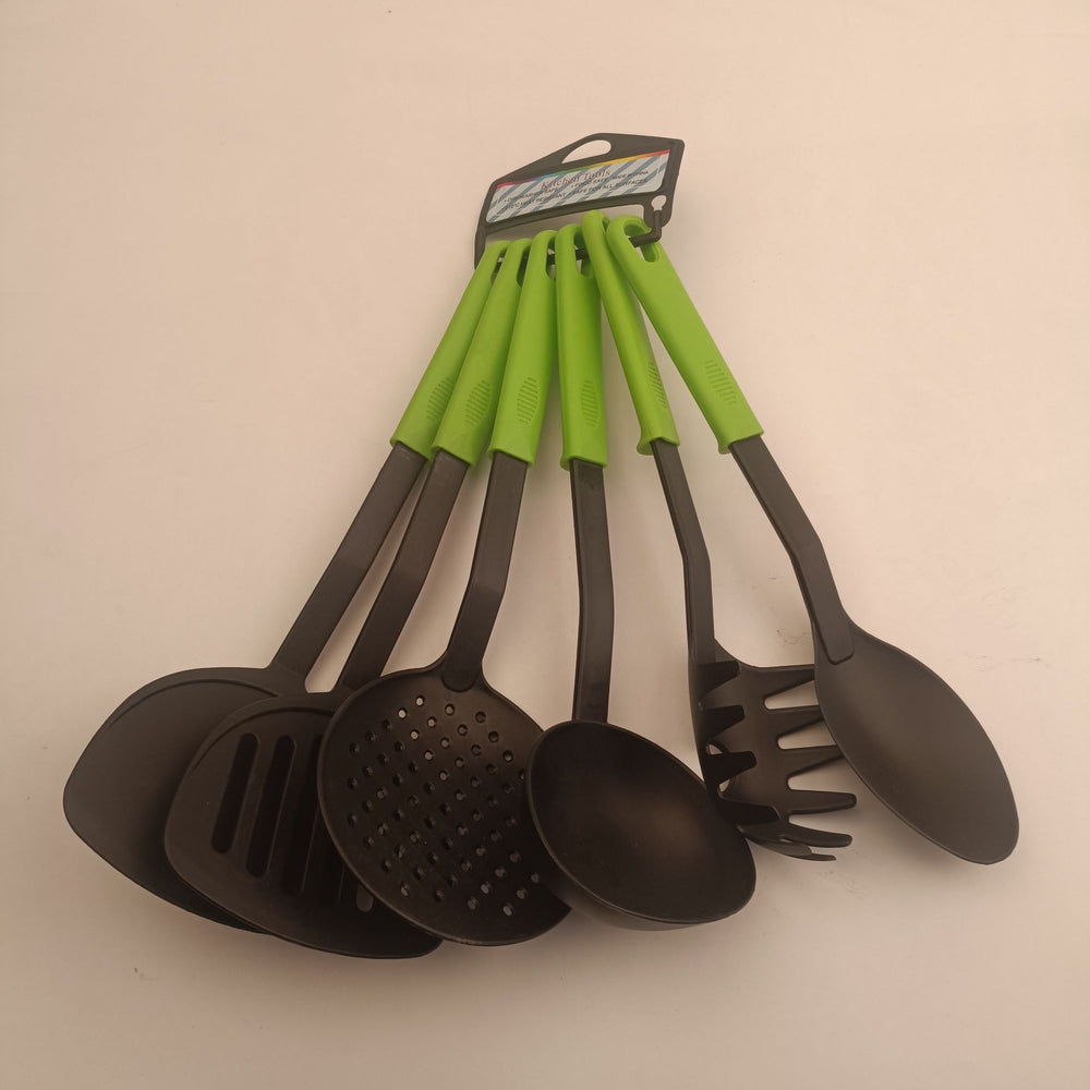 nylon spatula six-piece set of spoons kitchen multi-functional cooking high temperature resistant kitchenware set manufacturer wholesale