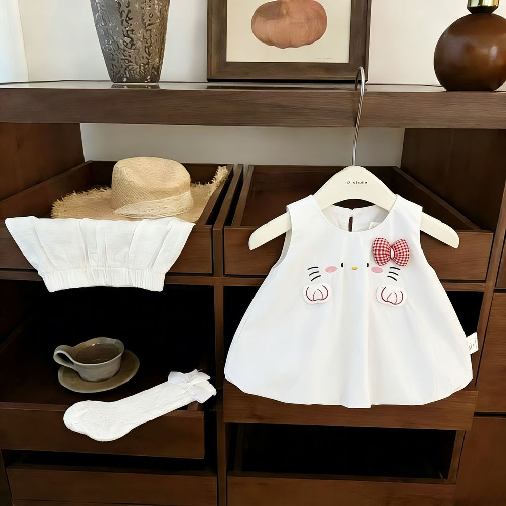 【dropshipping】 new summer collection: adorable summer dresses for baby girls - lightweight princess style for infants and toddlers