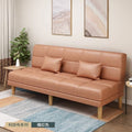 Small apartment folding sofa, bedroom stylish minimalist modern light luxury tech classic style sofa, rental apartment sofa