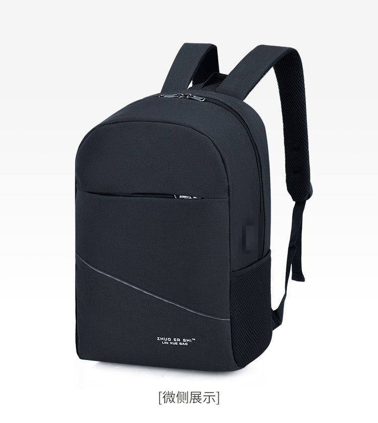 School bag large capacity business backpack men's computer bag, fashion usb charging backpack wholesale