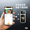 Yinton 360 sports panoramic camera chest fixed motorcycle driving recorder thumb flap pocket pants camera