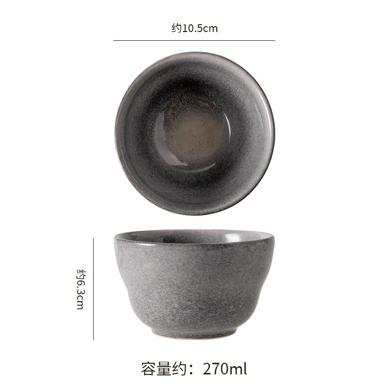 Japanese kiln personalized tableware restaurant hot pot restaurant small bowl fruit bowl good-looking cooking bowl for home rice small bowl