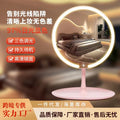 Led makeup mirror with lights - perfect for dorm rooms! adjustable fill light, portable folding vanity mirror, rechargeable