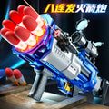 Large size kids' sound & light electric soft bullet gun, rocket launcher, realistic battle toy gun, birthday gift for boys