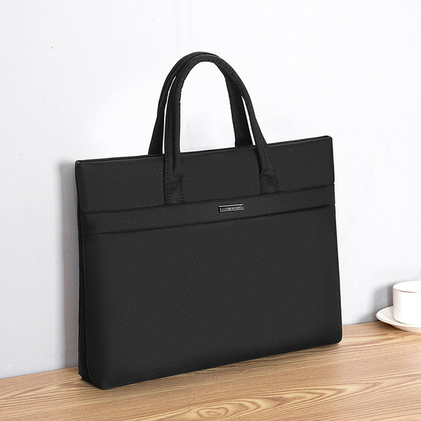 Yiyunchen briefcase custom logo men's file bag portable Oxford cloth men's briefcase business meeting bag