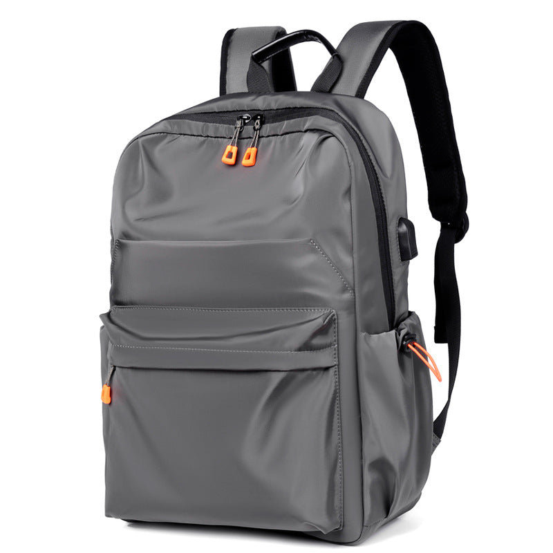 Cross-border new fashion student schoolbag casual backpack unisex computer backpack wholesale delivery