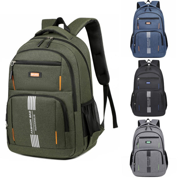 Wholesale new backpack fashionable primary and secondary school student schoolbag large capacity Korean version simple leisure travel computer backpack