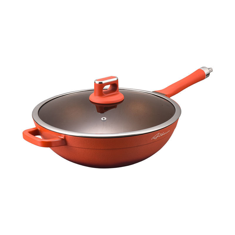 Cindy coco clay pot - non-stick, induction compatible, no-coating wok