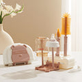 Baby portable bottle brush cup brush silicone cleaning brush newborn baby special cleaning brush storage box suit