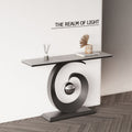 Accessible luxurycasual slate console table italian normcore creative modern entrance hall corridor cabinet wall-mounted narrow table