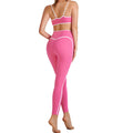 new arrival yoga clothes high waist hip lift tummy control slimming look sling beautiful back running sports intimates bra suit for women